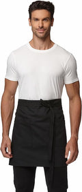 Unisex Waist Apron Half Bistro Apron Server Aprons by Guolamy