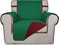 PureFit Reversible Quilted Sofa Cover, Water Resistant Slipcover Furniture by PureFit