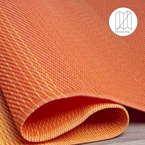 Fab Habitat Outdoor Rug - Waterproof, Fade Resistant, Crease-Free - Premium R...