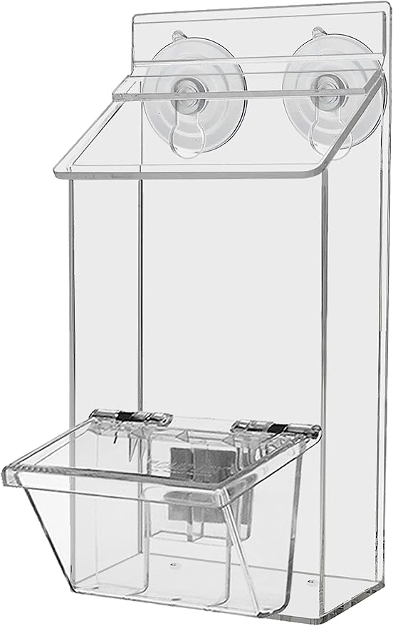 Outdoor Brochure Holder Card Box and Suction Cups and Lid Window Mount Holds 4" - Image 2