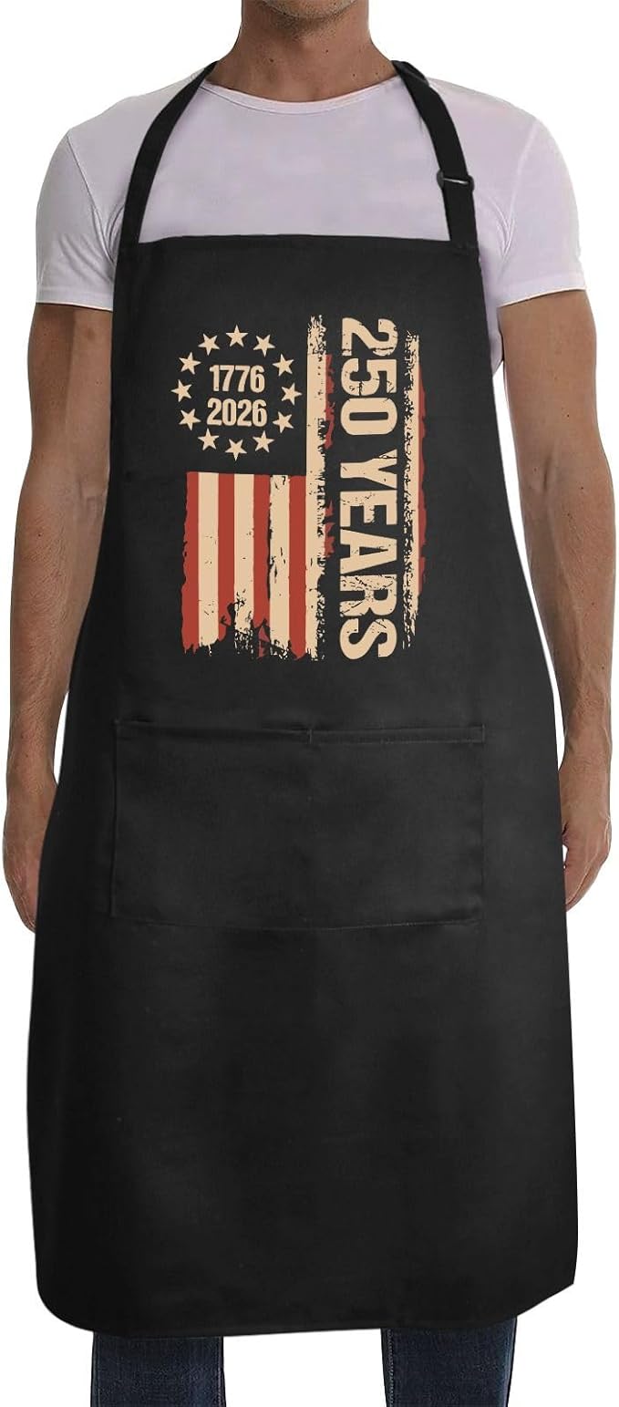 Us 250 Years Of Freedoms Apron - Image 2