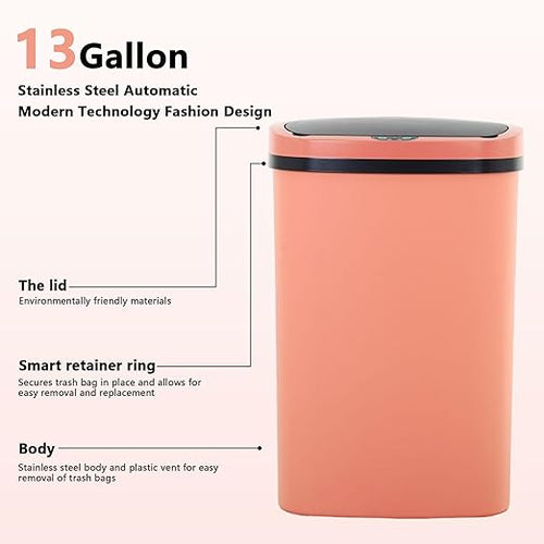 13 Gallon/50 L Kitchen Trash Can - Image 2