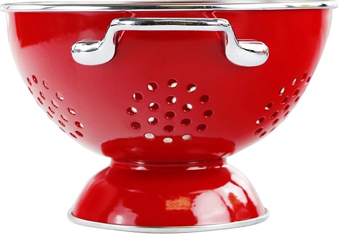 Calypso Basics by Reston Lloyd Powder Coated Enameled Colander, 5 Quart - Image 3