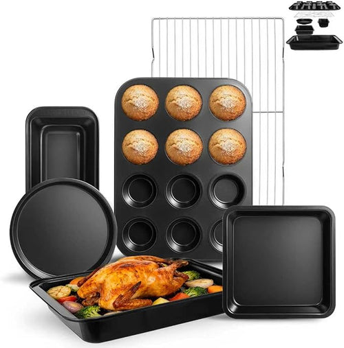 5-Piece Nonstick Baking Pans Set by Unknown