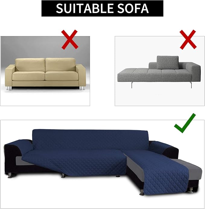 Easy-Going L Shape Sofa Slipcover - Image 4