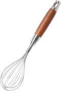 Stainless Steel Whisk for Cooking Wooden Handle Kitchen Non Stick Balloon Wire by Unknown