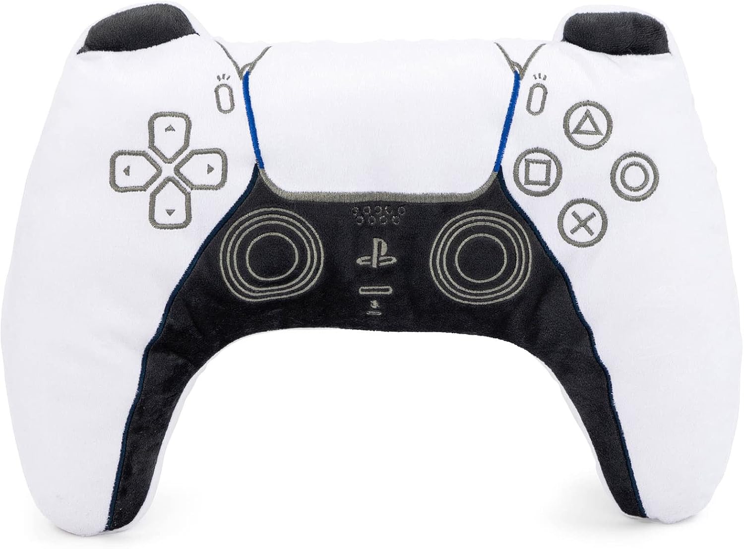 Jay Franco PlayStation Controller Shaped Decorative Pillow - Kids Super Soft Plush Throw Pillow - Measures 16 Inches