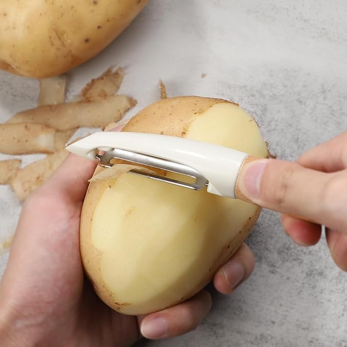 Potato Peeler Stainless Steel Vegetable Peeler, I-Shaped Peeler Carrot Fruit - Image 5