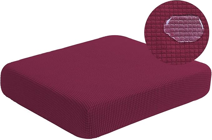 Water Resistant Sofa Cushion Slipcovers, Stretch Sofa Seat Cushion Covers by Unknown