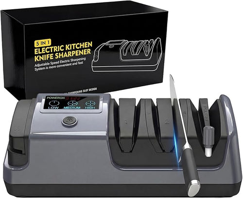 5-in-1 Electric Knife Sharpener by ALLVANA