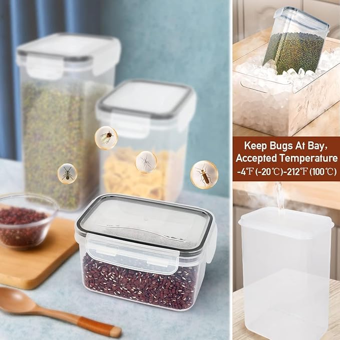 JUJOJB Airtight Food Storage Containers Set