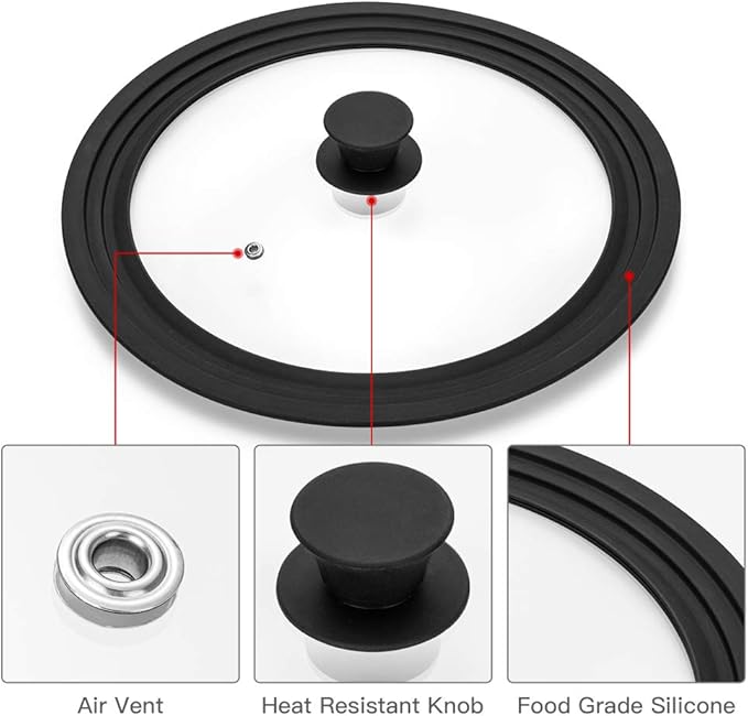 Universal Lid for Pots, Pans and Skillets - Image 3