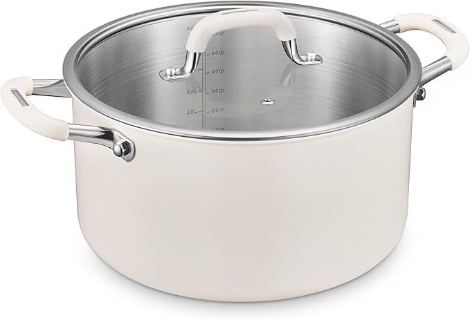 8 Quart Nonstick Stock Pot by BEZIA