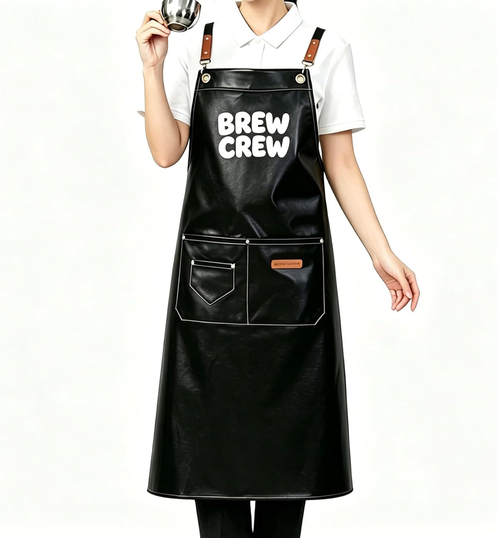 Taidven Custom Personalized Aprons for Men Women, Kitchen Chef Cooking Aprons with Pockets, Customized Aprons for Adults Kids, Multiple Styles Colors Materials