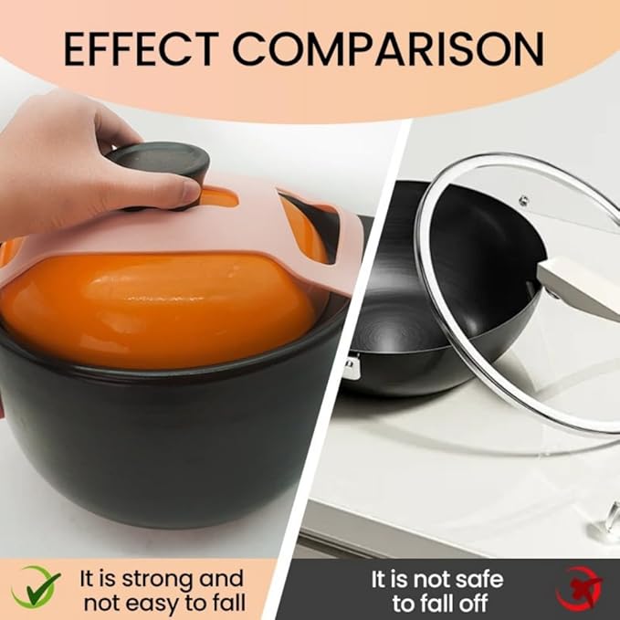 Silicone Lid Lock Strap for Crockpot Slow Cooker - Image 5