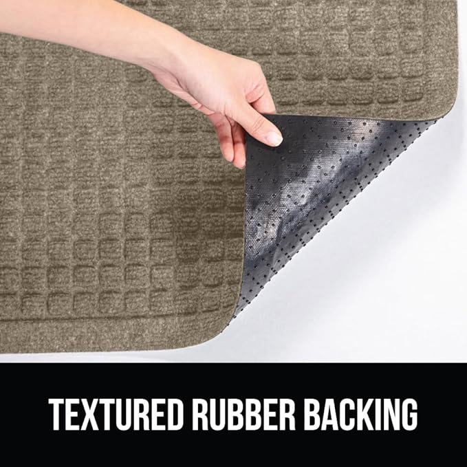 GORILLA GRIP® Ultra Absorbent Front Door Mat Outside Entrance, Traps Dirt and - Image 3