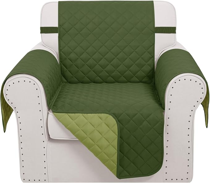 Recliner Chair Covers Reversible Sofa Cover Couch Cover by LuxshareHome
