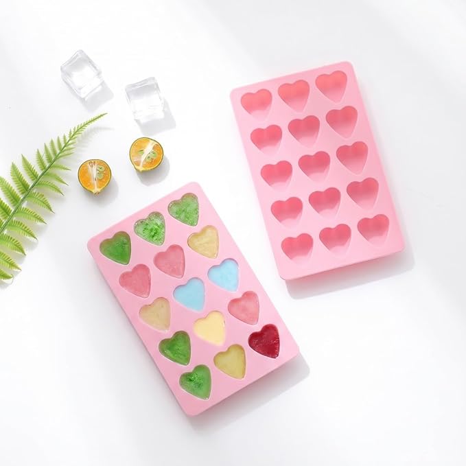 Cute Ice Cube Trays Silicone Chocolate Mold Wax Melt Molds Easy Release Ice - Image 3