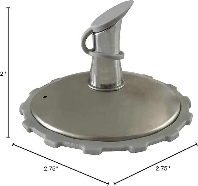 Jarware Stainless Steel Oil Cruet Lid, Regular Mouth Mason Jar Pour Spout Lid - Image 8