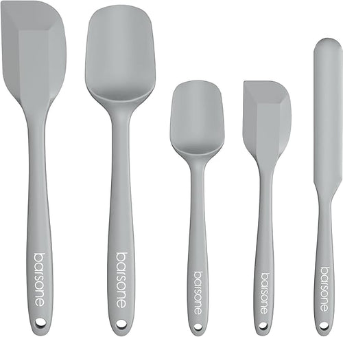 5-Piece Silicone Spatula Set by barsone