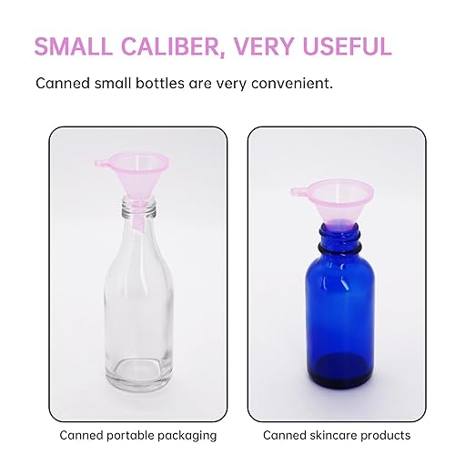 Mini Funnel 4-Pack for Lab Bottles, Sand Art, Essential Oil, Recreational - Image 4