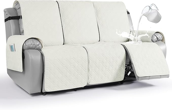 VANSOFY Waterproof Recliner Couch Covers, Sofa Covers 1-Piece Washable by VANSOFYFURNITURECOVERS