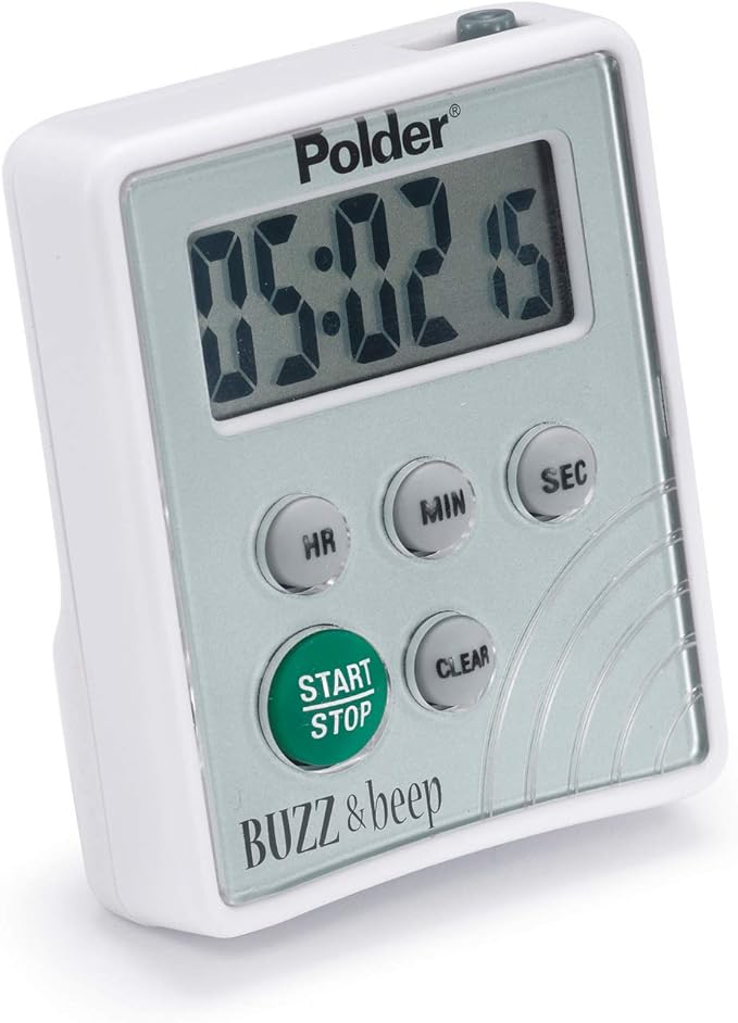 Digital buzz and beep timer by PolderProductsLLC