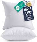 Utopia Bedding 18x18 Pillow Inserts, Sofa & Couch – Soft, Supportive & Fluffy by UTOPIABEDDING