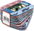 Amarelle GEN II Reusable Dish Scrubbers, Dual-Sided Heavy Duty Scouring Pads by Amarelle