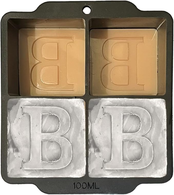 Monogrammed Ice Cubes Mold by ZX