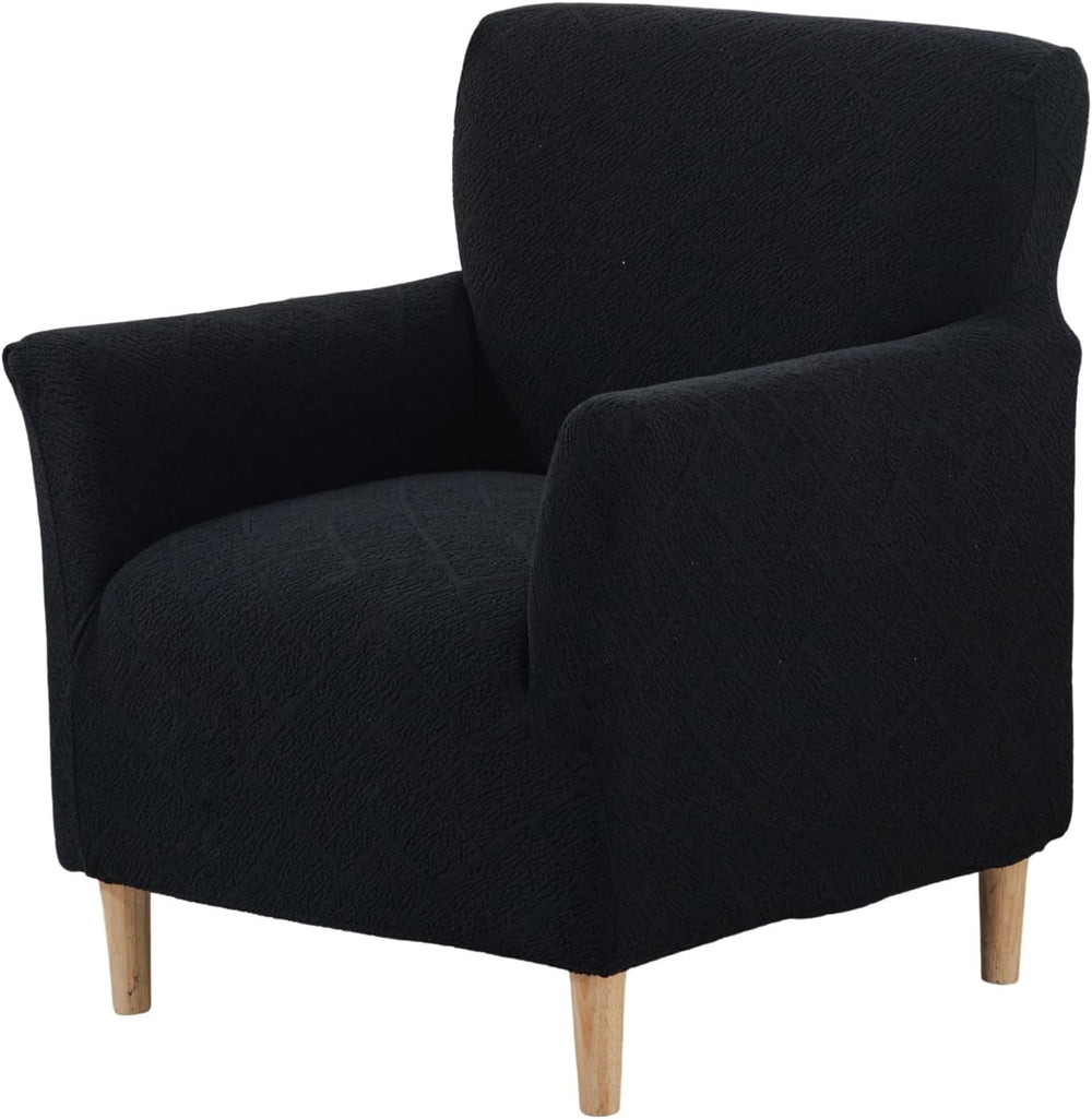 Stretch Chair Covers Armchair Slipcovers for Living Room,Black