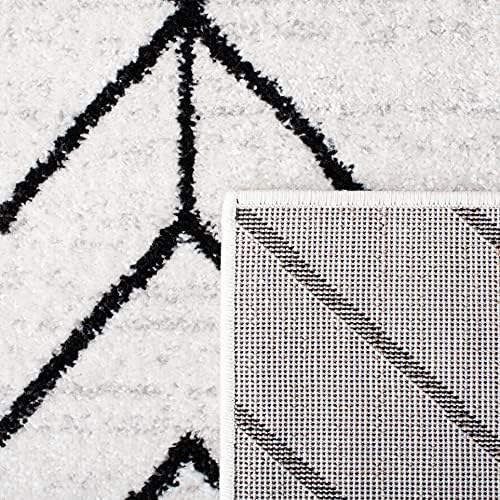 SAFAVIEH Adirondack Area Rug 9'x12', Modern Ivory & Black ADR241A