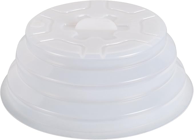 Kichwit Silicone Microwave Plate Cover Collapsible, Dishwasher Safe and BPA Free - Image 2