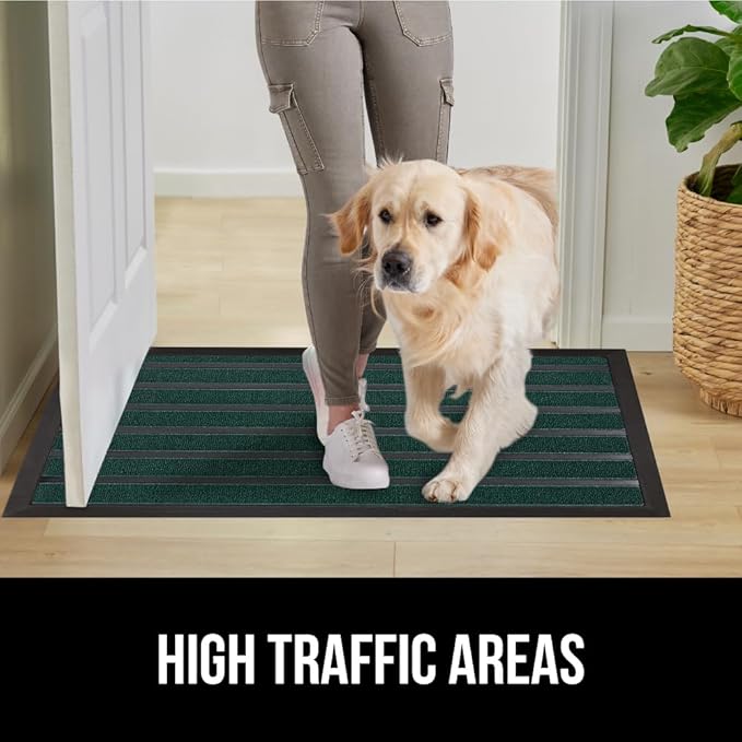 GORILLA GRIP 100% Waterproof All-Season WeatherMAX Doormat US Designed Natural - Image 6
