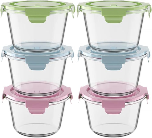 16oz Glass Meal Prep Containers - Image 2