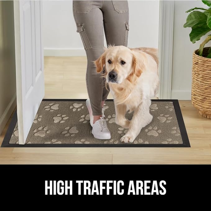 GORILLA GRIP 100% Waterproof All-Season WeatherMAX Doormat US Designed Natural - Image 6