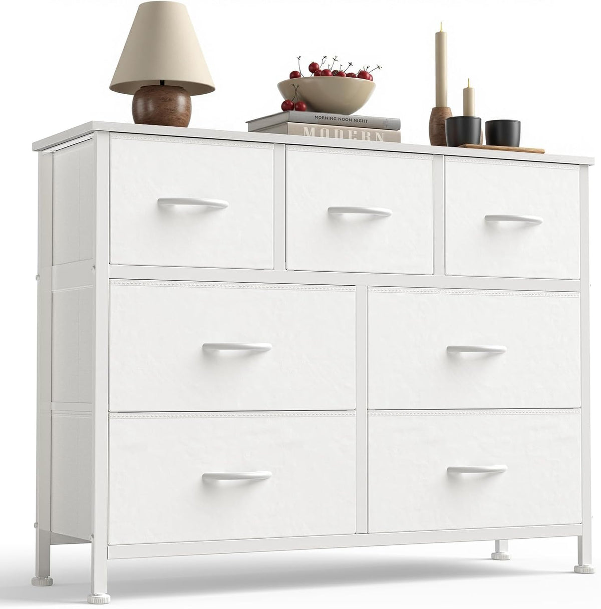 sweetcrispy 7 drawer dresser for bedroom storage with, main product view