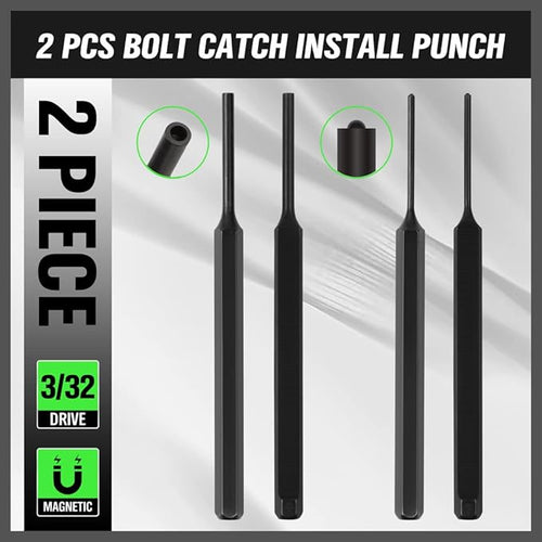 7-Piece Premium Roll Pin Starter Punch and Install Punch Set - Image 2