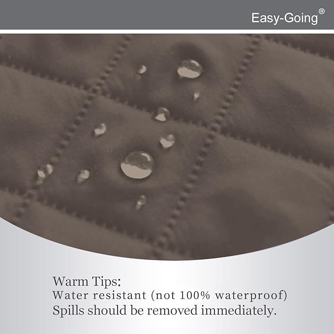 Easy-Going Recliner Chair Slipcover Reversible Sofa Cover Water Resistant Couch - Image 4