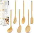 Silicone Kitchen Cooking Utensils Set of 6, Non-Stick Food Grade Silicone by Unknown