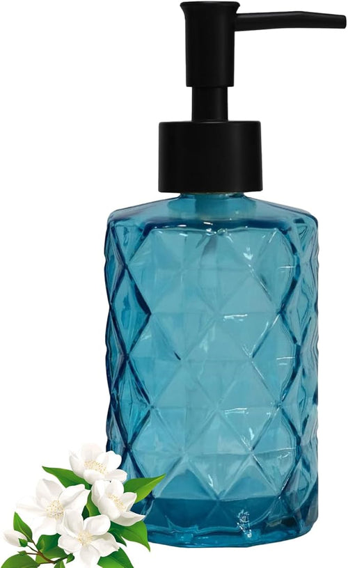 12Oz Small Glass Soap Dispenser by Guokanfly