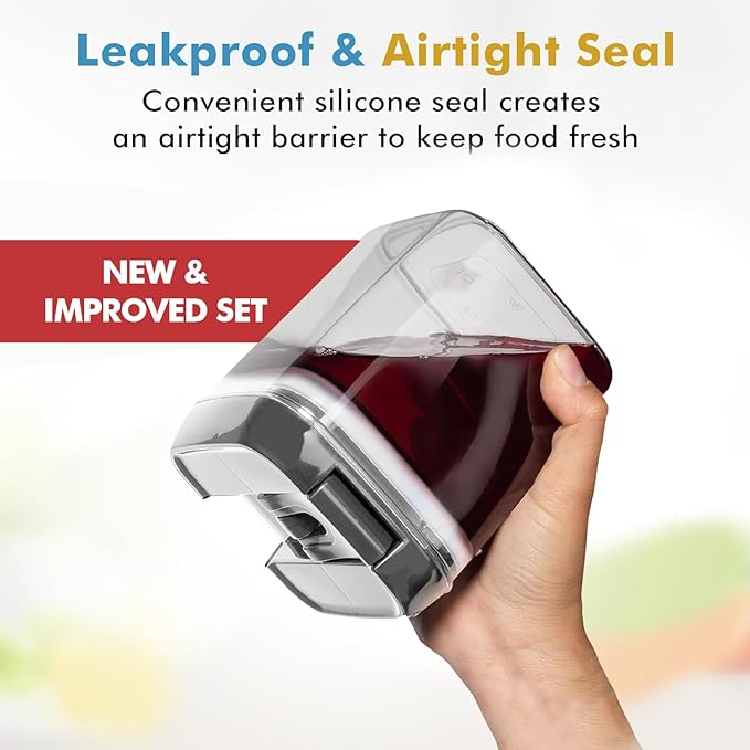 Shazo 9 PC Airtight Food Storage Containers