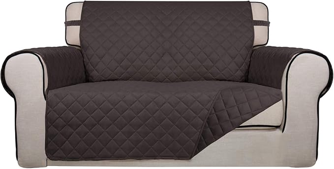 PureFit Reversible Quilted Sofa Cover, Water Resistant Medium Slipcover by PureFit