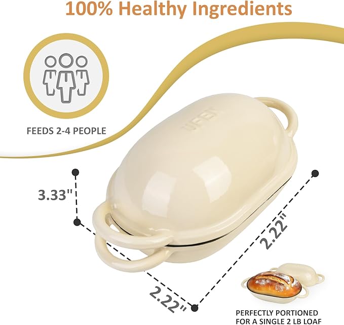 Dutch Oven for Bread Baking – Premium Cast Iron Pot