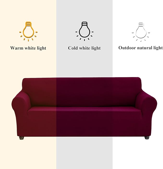 Joccun Stretch Chair Couch Cover, 1-Piece Sofa Slipcover Spandex Jacquard - Image 3