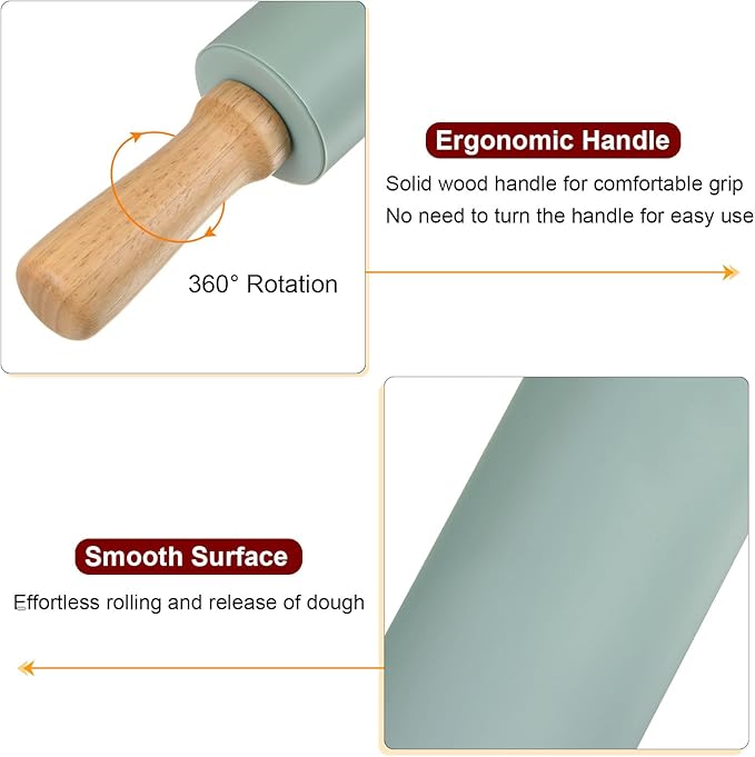 HARFINGTON Silicone Rolling Pins - Image 4
