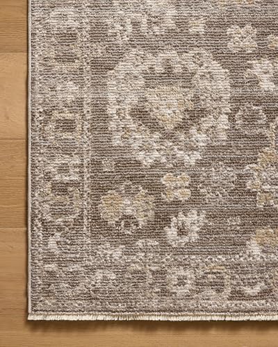 Loloi Magnolia Home Pace Taupe/Wheat 5'-3" x 7'-6" Area Rug