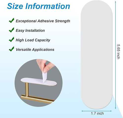5-Pack Self-Adhesive Replacement Strips - Image 2