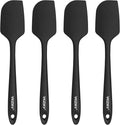4 Pcs Silicone Spatula Set, 11.4 In, 600°F Heat Resistant Rubber Spatulas by Unknown