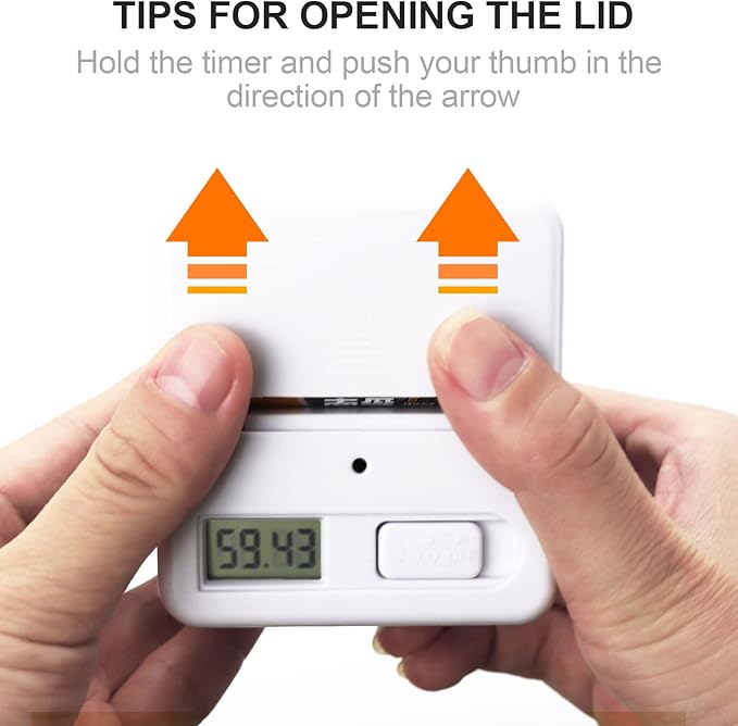 Feilifan Cube Timer, Productivity Cube Flip Timer - Image 8
